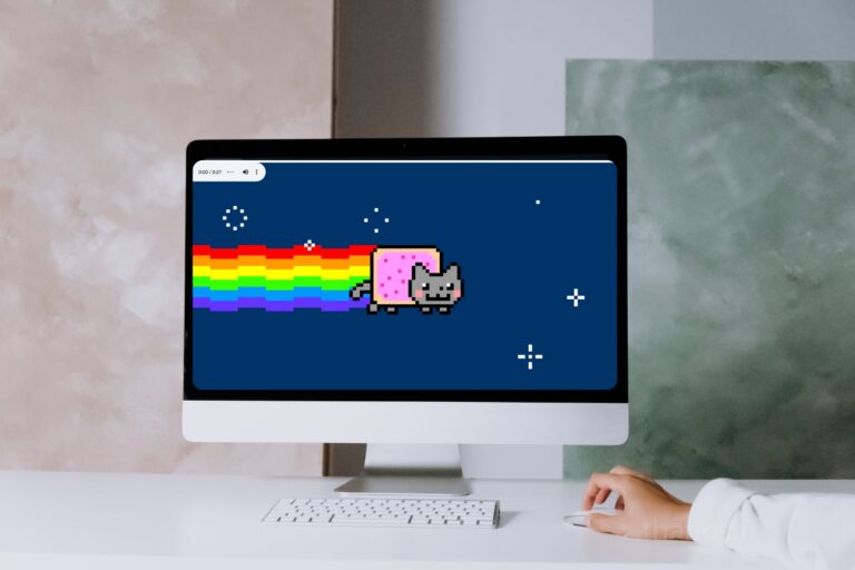 Jeu en ligne rank-by-ping.com Nyancat