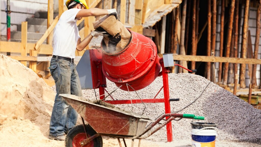 Combien de sacs de béton tout prêt pour 1m²