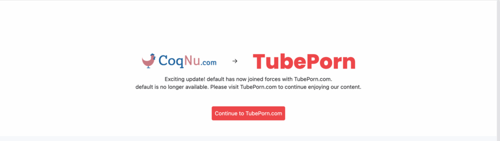 coqnu fusion avec TubePorn