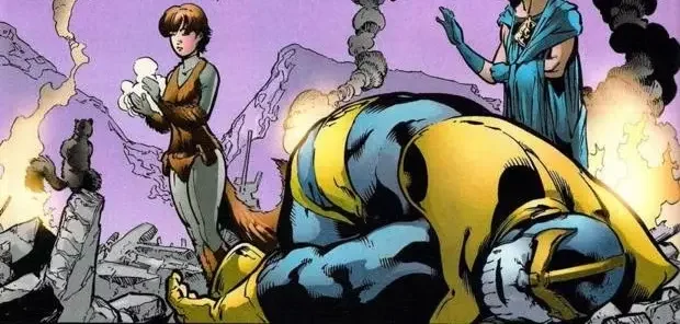 Squirrel Girl contre Thanos dans les comics